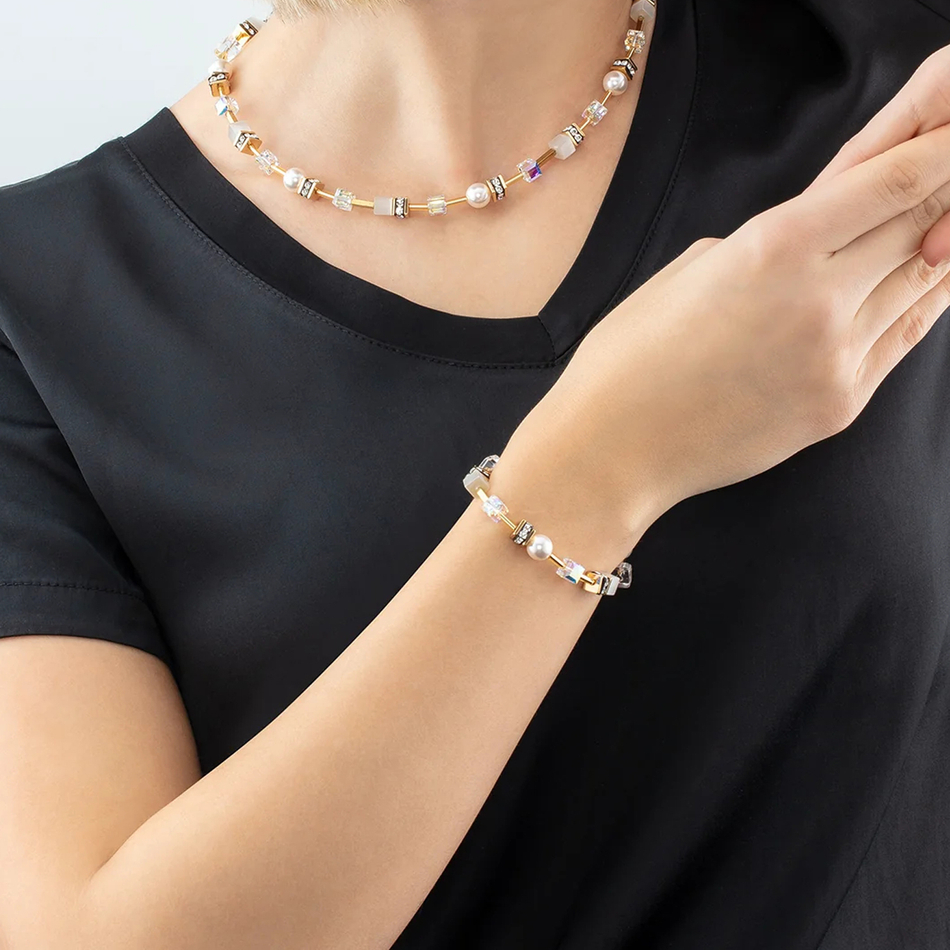Браслет Coeur de Lion White-Gold 4081/30-1416