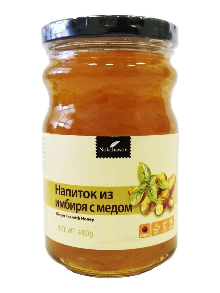 Джем Nokchawon Чай с имбирем и медом 480 г