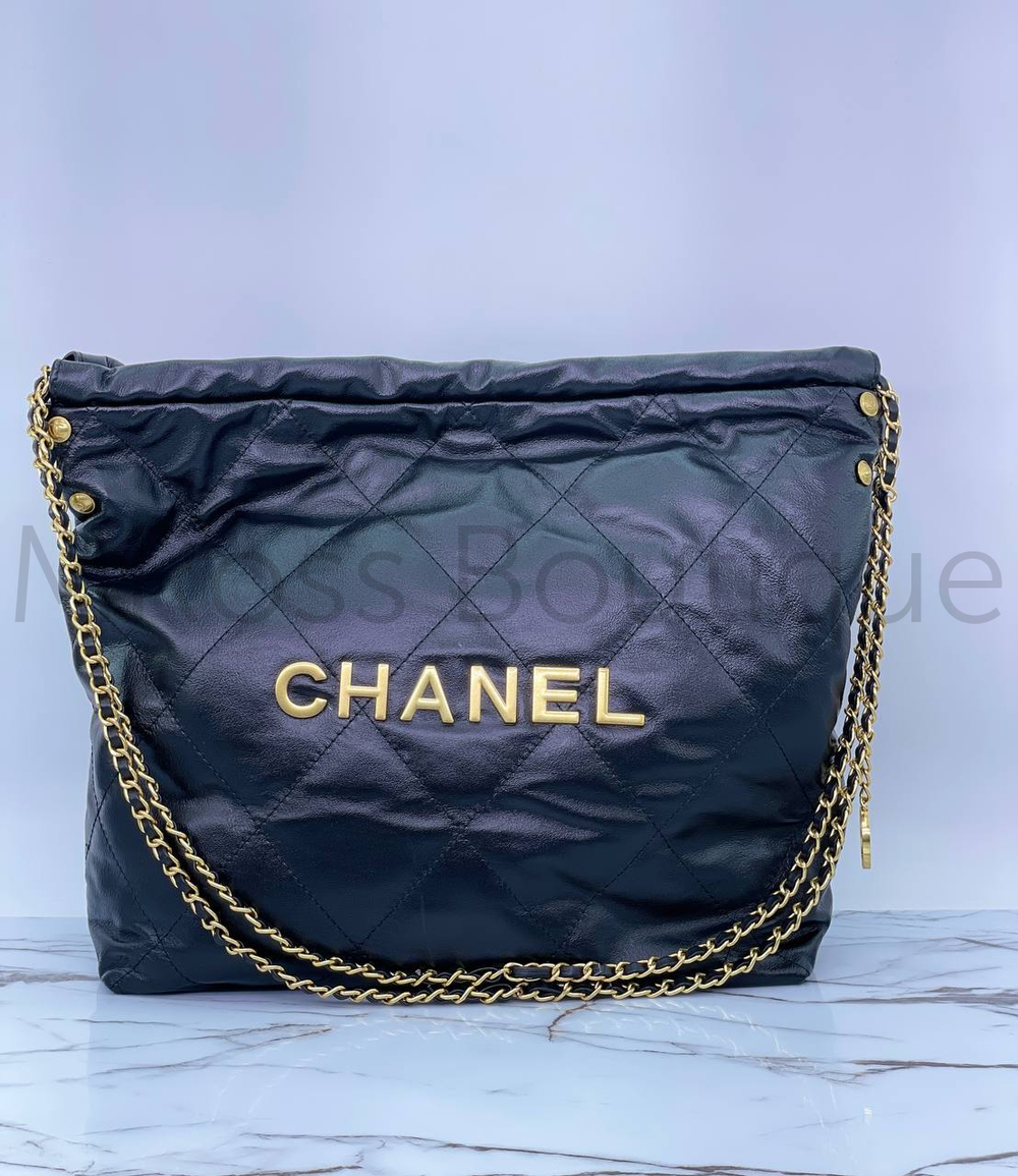 Кожаная сумка шоппер Chanel Шанель люкс класса