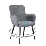 Стул DikLine 503 поворотный опоры чёрные