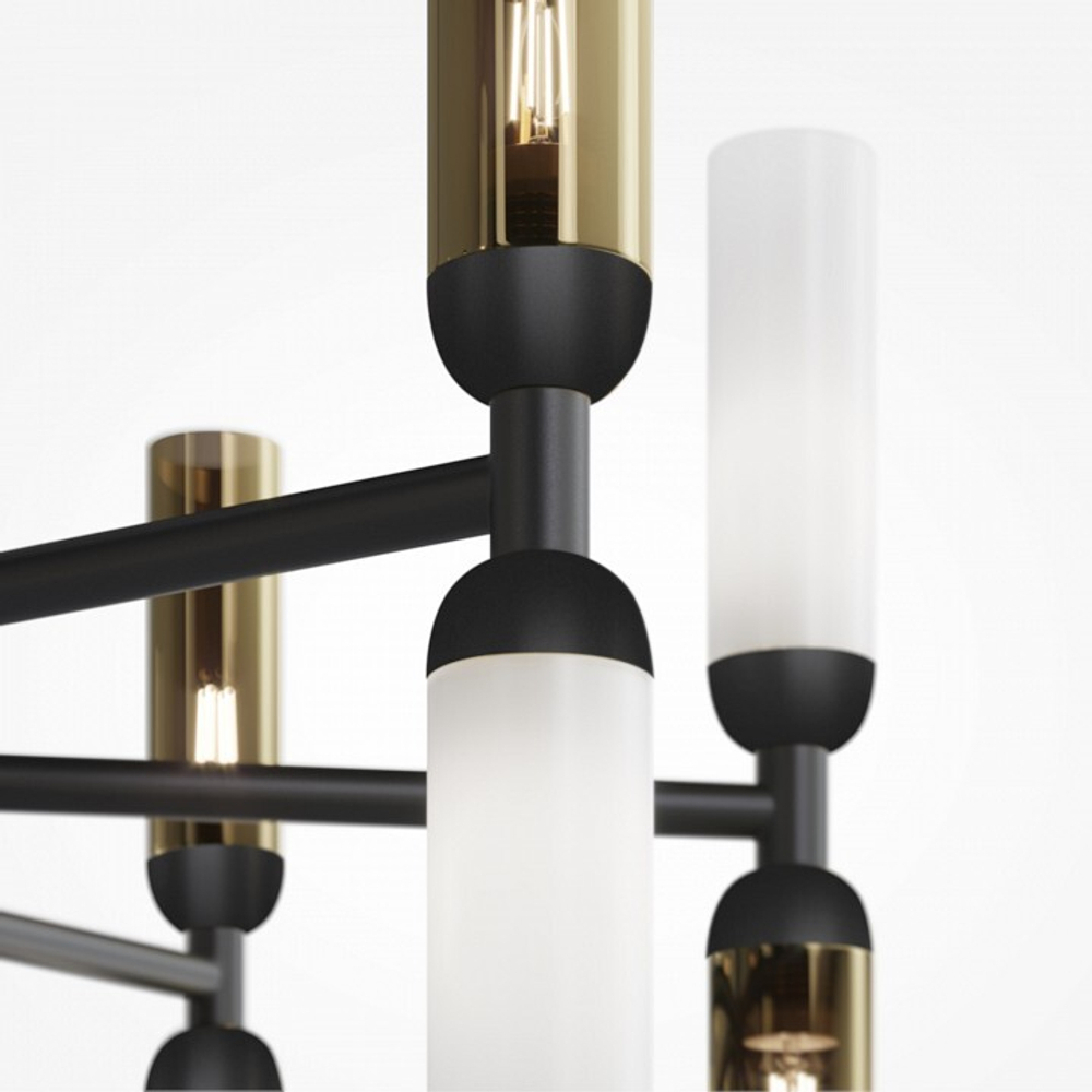 Люстра на штанге Maytoni Memory MOD177PL-16G