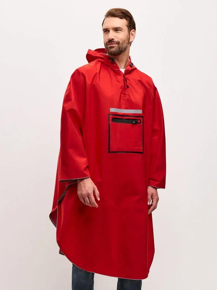 Дождевик-пончо красный Gamp Red