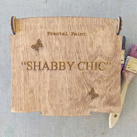 Набор меловых красок «Shabby chic» деревянный box 50 мл (12 шт)