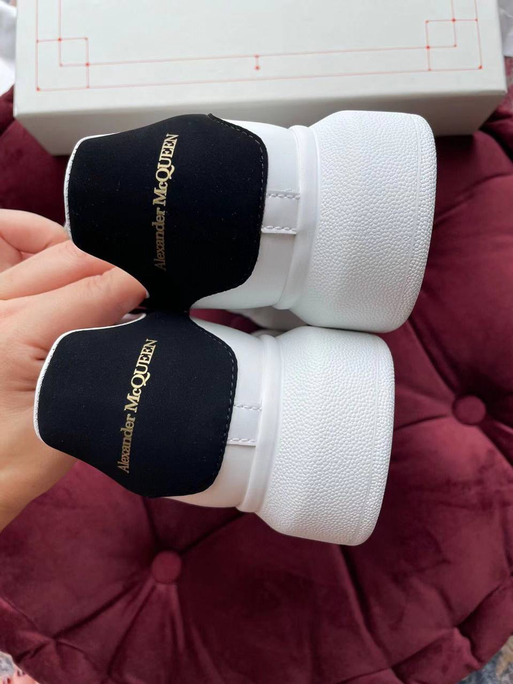 Кеды MCQUEEN Oversized Sneakers