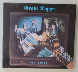 GRAVE DIGGER - War games CD SLIPCASE, музыкальный компакт диск