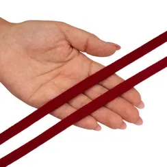 Ворсовая тесьма под каркасы бордо