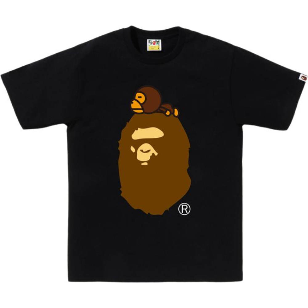 A Bathing Ape Milo On Big Ape Tee черный