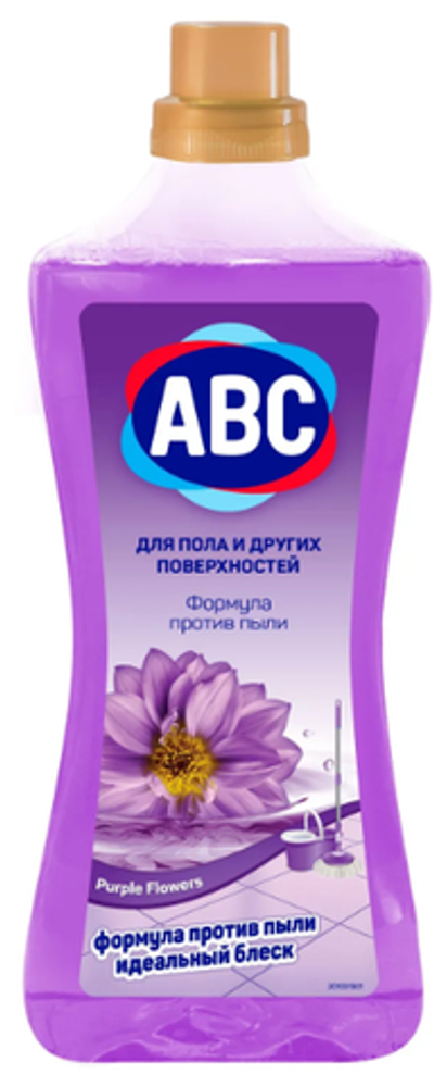 ABC Для пола и других поверхностей Purple flowers 900мл