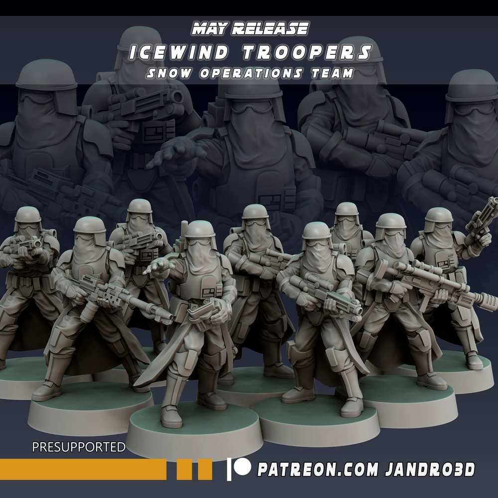 Star War Icewind Troopers