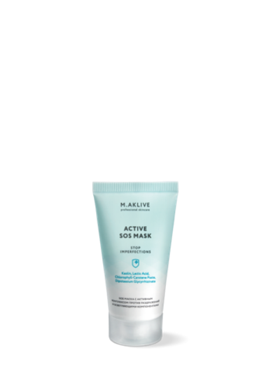 M.AKLIVE Маска активная SOS "Борьба с несовершенствами" 30мл