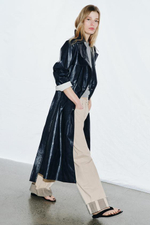 ZW COLLECTION ИСКУССТВЕННАЯ КОЖА ОVERSIZE ТРЕНЧКОТ - ZARA