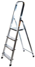 Стремянка алюминиевая ВИХРЬ СА 1*4 (73/5/1/2)