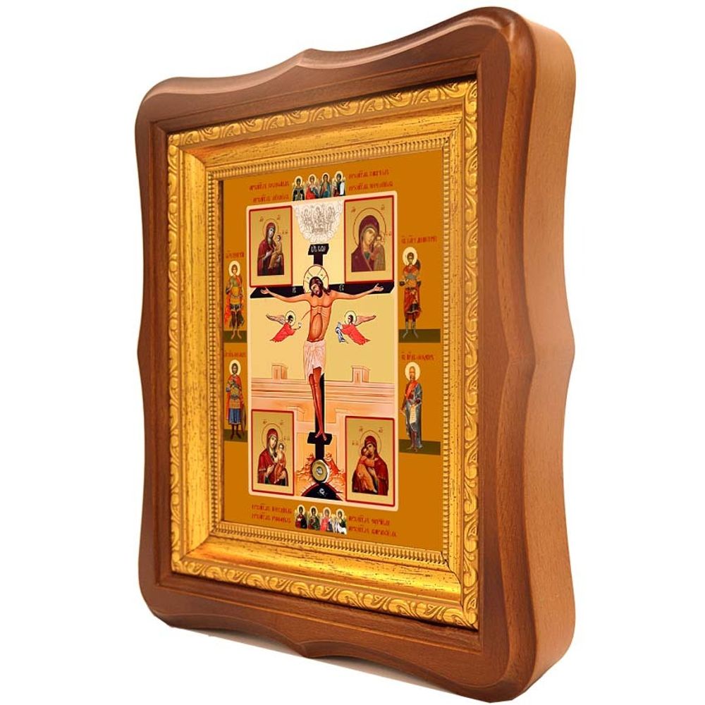 Победительная икона с мощевиком