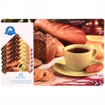 Салфетка на стол 43*28см в наборе 6+6шт «Завтрак»