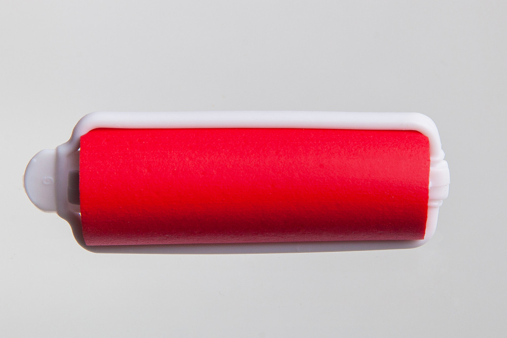 Бигуди эластичные Ставвер красные  22мм*70мм 12шт/уп