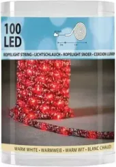 Гирлянда дюралайт Luca Lighting, цвет красный , 100 ламп, 8 функций, 5 м., LUCA (83796)