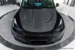 Карбоновый капот для Tesla Model Y 2020+ тесла У накладка на капот