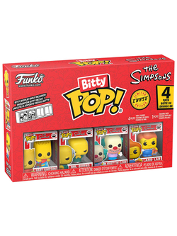 Фигурка Funko Bitty POP! Simpsons Bart+Mr. Burns+Krusty+Сhase (1 of 4) 4PK 85707