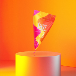 Съедобное массажное масло с разогревающим эффектом Love to Love LOVE ME TENDER Клубника 10мл