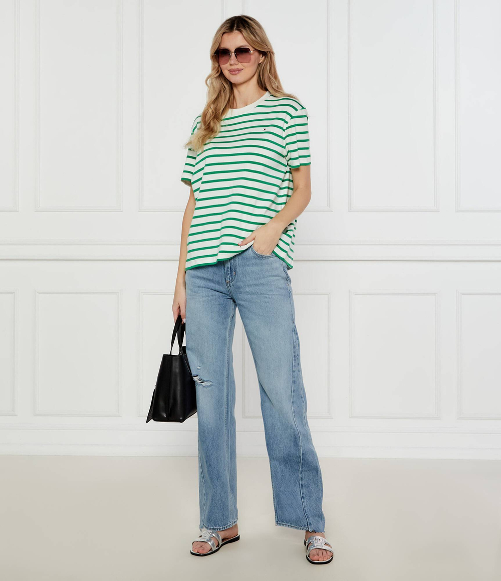 Футболка MODERN CODY Tommy Hilfiger - экрю(WW0WW46158)