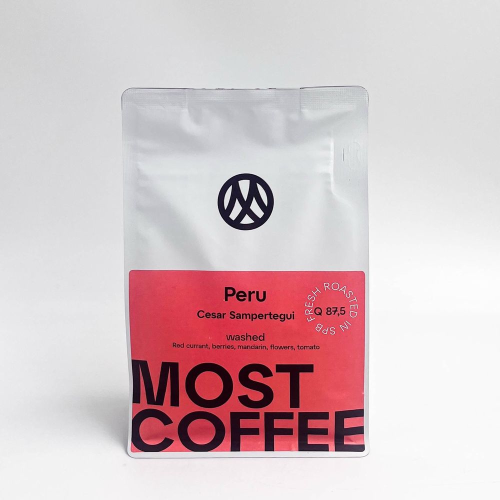 Peru Cesar Sampertegui, мытая, фильтр