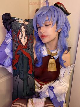 Мини дакимакура Ванцзи Лань и Усянь Вэй из Магистр дьявольского культа арт. M0490, 60х20 см