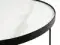 Журнальный столик Driade Ø50х38 см, белая керамика