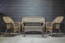 Комплект мебели из искусственного ротанга Мэдисон (Medison) Terrace Set без подушек