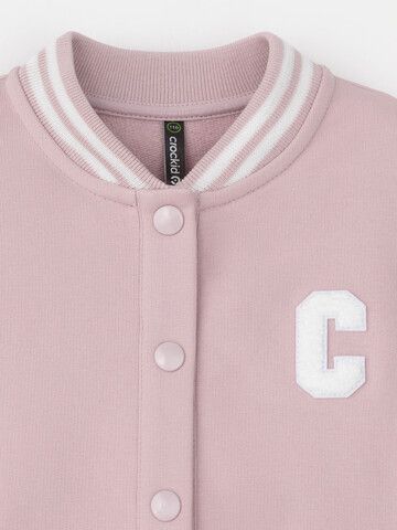 жакет  для девочки  КР 302675-1/розовый лед