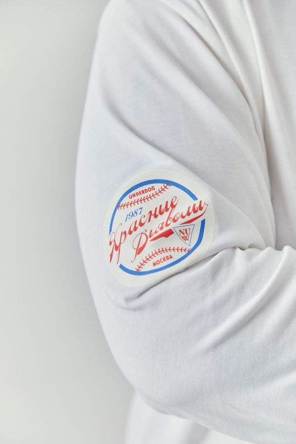 Лонгслив КД белый - фото 4