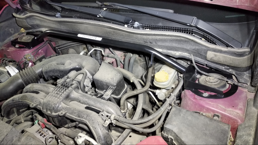 Распорка передних стоек (цельная) Subaru Forester 4 SJ