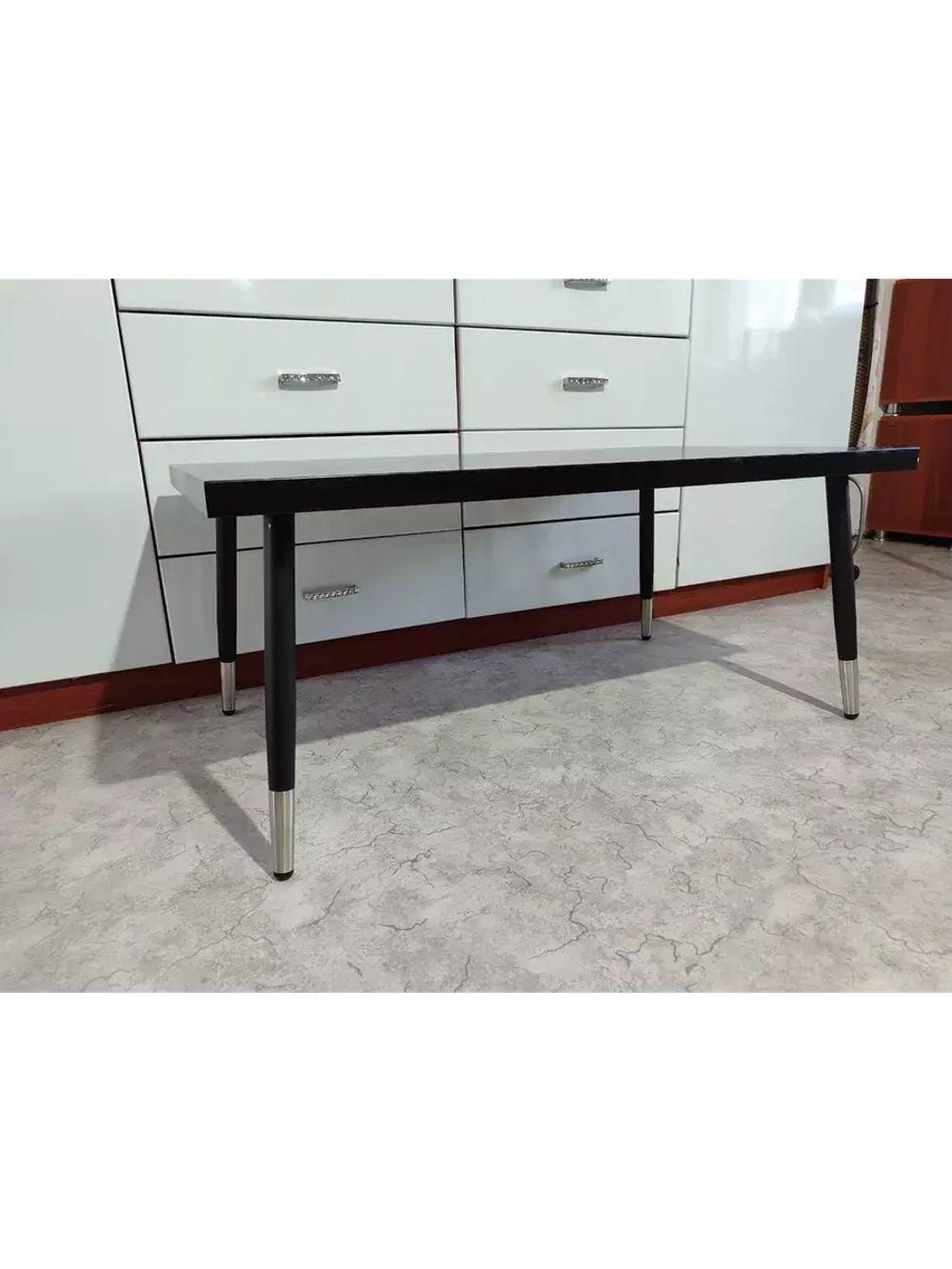 Ножки мебельные опоры Черные серебряный браслет 400мм/4шт