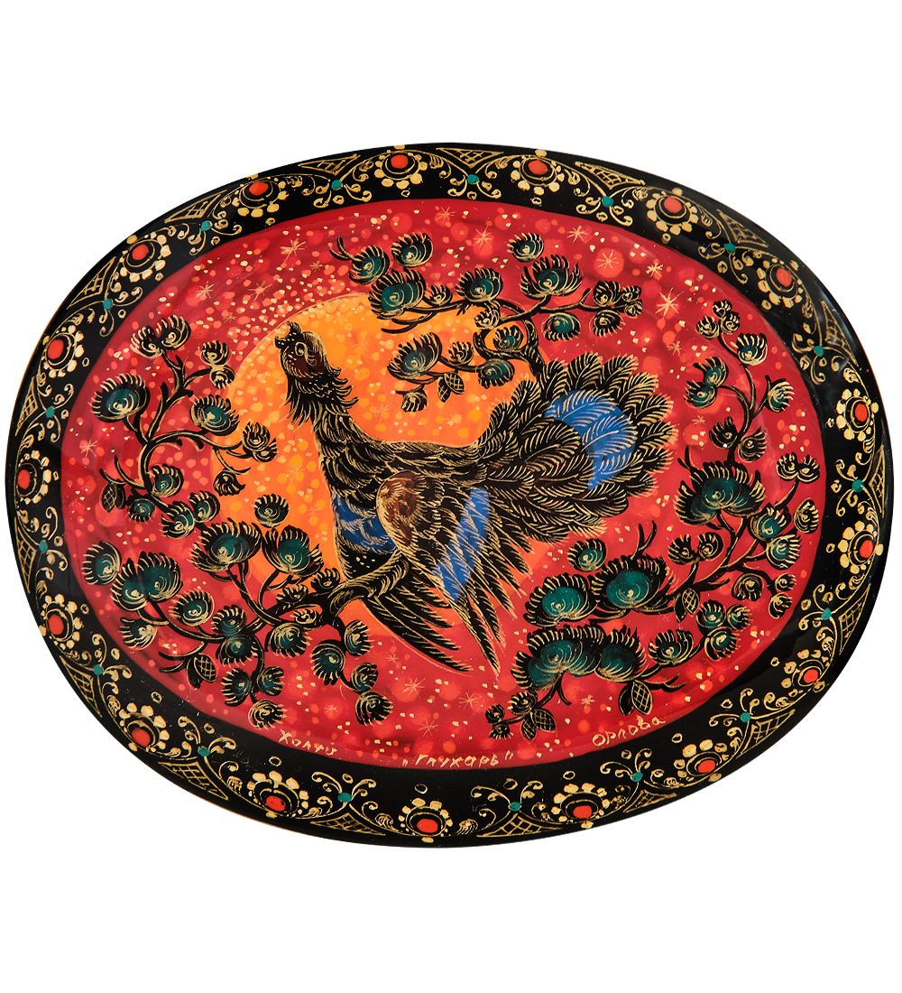 ШК-45/ 9-A Шкатулка «Глухарь» исп. Орлова