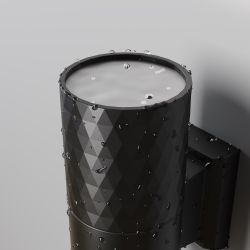 Уличный архитектурный светильник Maytoni Bowery O583WL-01B