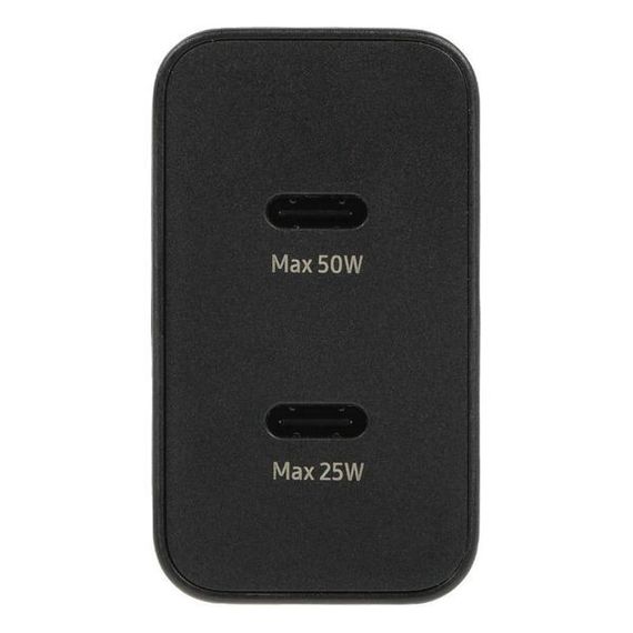 Сетевое зарядное устройство Samsung EP-T5020 50W Duo Type-C с кабелем (EP-T5020XBEGRU) Black