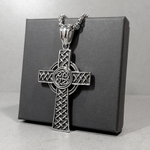 Кулон из стали "Кельтский крест"