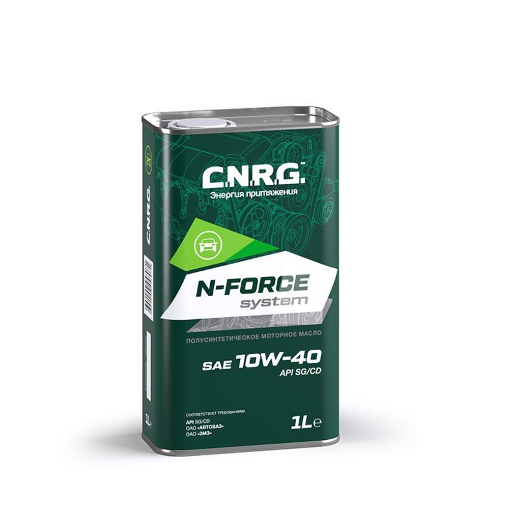 Масло моторное C.N.R.G. N-Force System 10W-40 SG/CD 1 л