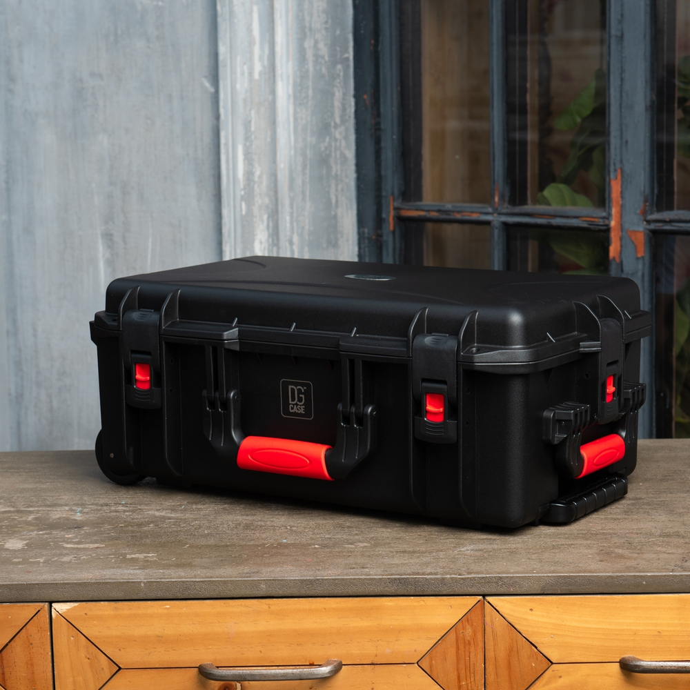 MEDIUM SIZE | Ударопрочный кейс с выдвижной ручкой и колесами DGCASE@60-01 | Внутр. размеры 520*285*185мм
