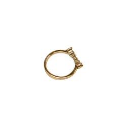"Эми" кольцо в золотом покрытии из коллекции "Э" от Jenavi