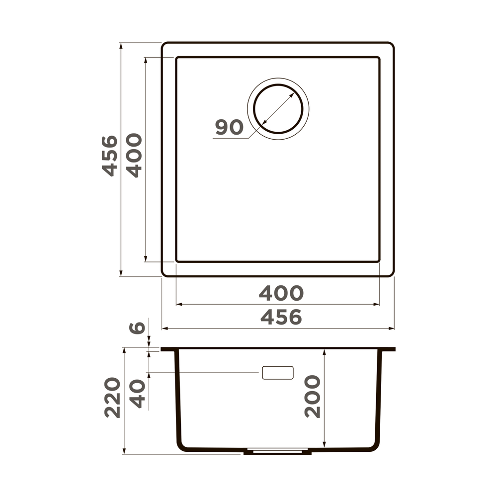 кухонная мойка Omoikiri Yamakawa 45T-Integra-GR Tetogranit/leningrad grey