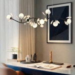 799087 Люстра CERAMO BW 8х6W(led) G9 ЧЕРНЫЙ/БЕЛЫЙ