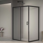Душевой уголок RGW Passage PA-245B 80x120 410824582-14 стекло прозрачное/профиль черный