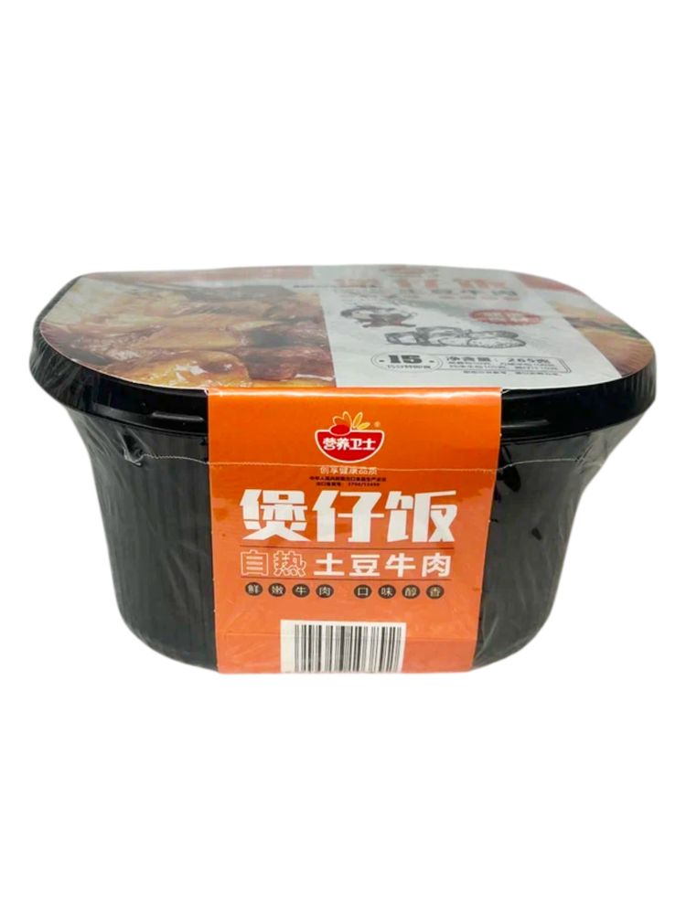 Саморазогревающийся рис Shandong Говядина, картошка 265 г x 2 шт
