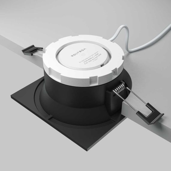 Встраиваемый светильник Maytoni Technical DL126-GX53-SQ-B