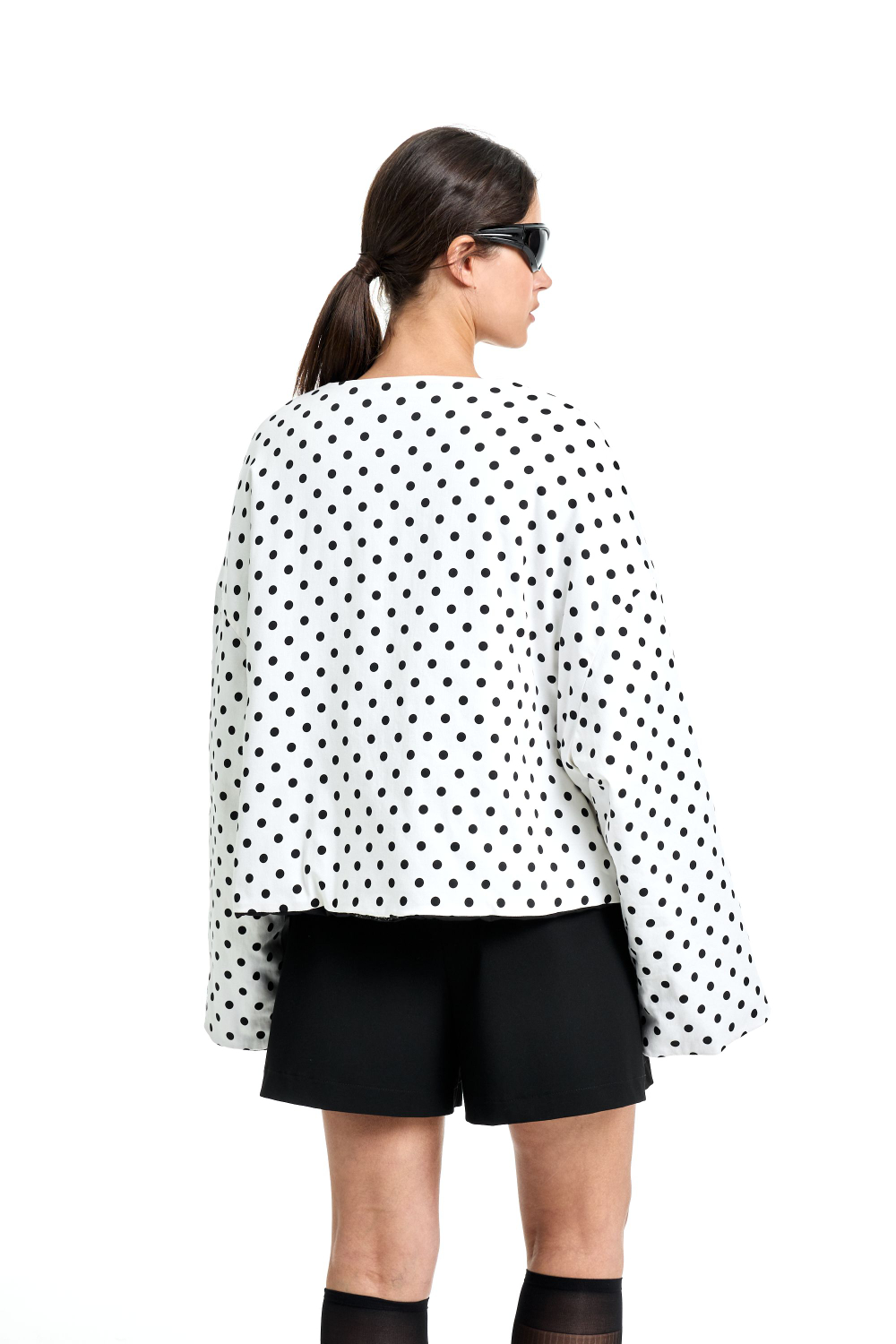 Куртка двустронняя TULUP white/black