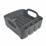 Сушилка для посуды tub тёмно-серая