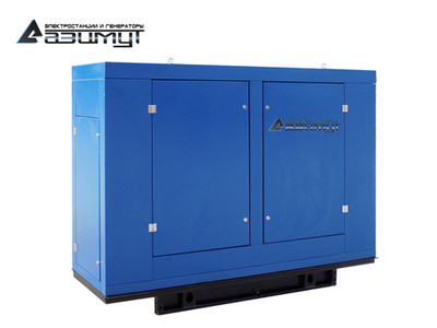 Дизельный генератор Азимут АД-10С-Т400-2РПМ11 Azimut в капоте с автозапуском