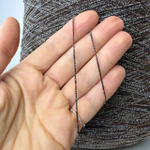 AMALFI - Luxury Production by Ri.Go; 87% меринос, 11% п/а, 2% люрекс; 340м/100гр; col. 3891, цвет: темно-коричневый, серый, медный люрекс; S715