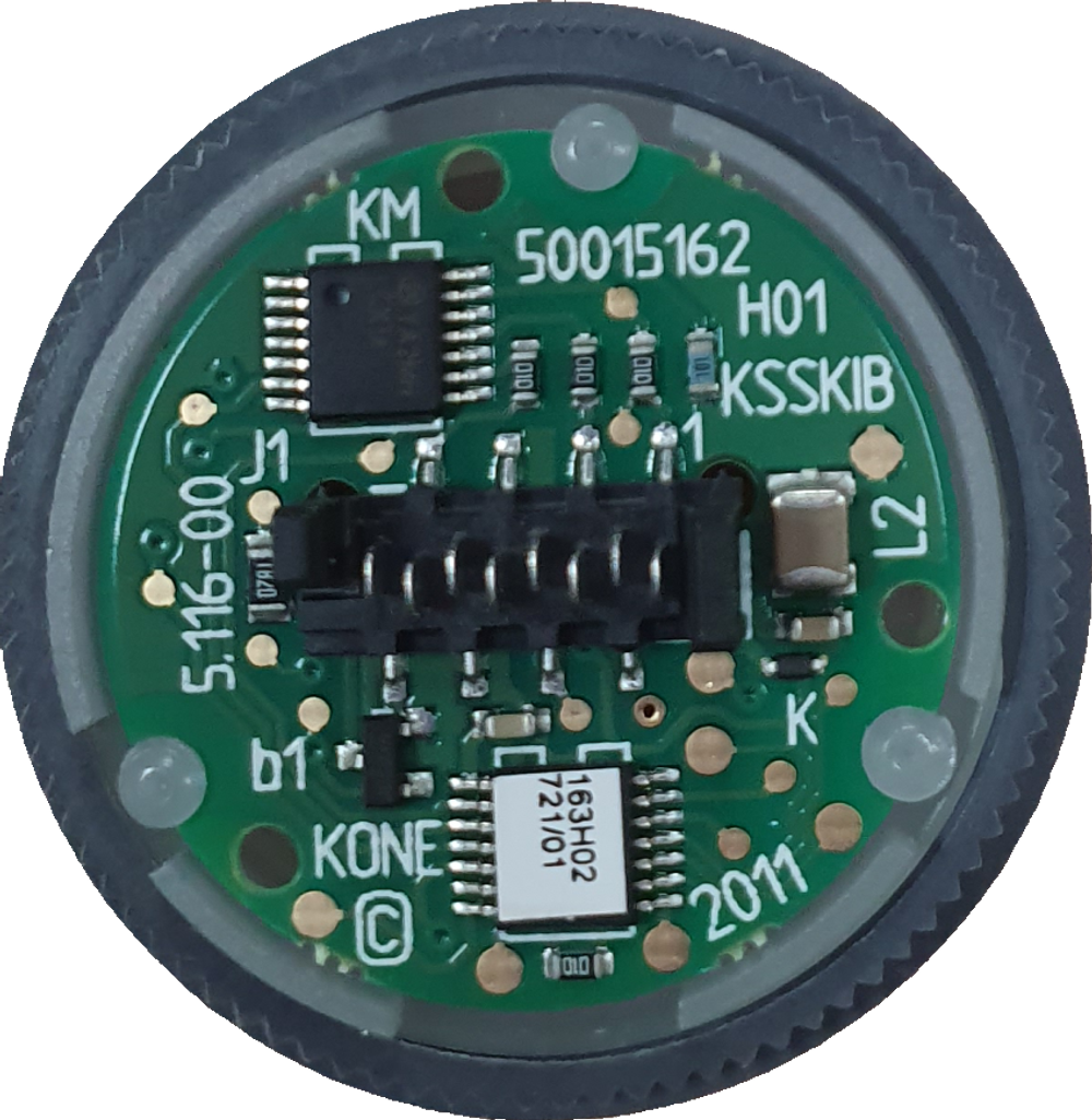 Нажимной элемент символ 5 KONE KM801054G005