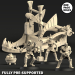 Grand Alliance Death Tomb Kings Screaming Skull Catapult миниатюра для dnd, днд, pathfinder, фентези, Настольная игра, НРИ, Варгейм, РПГ